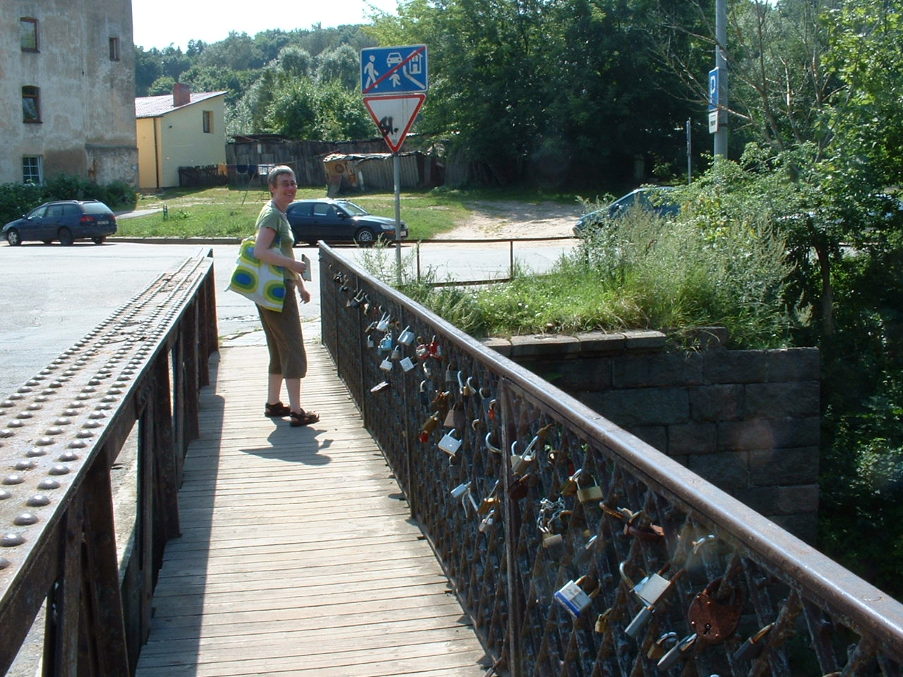 'Padlock' bridge - Vilnius