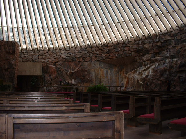 Undeground church - Helsinki